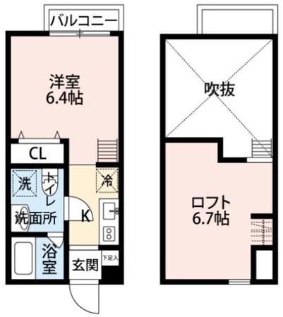 ツリーフィールド相模原の物件間取画像